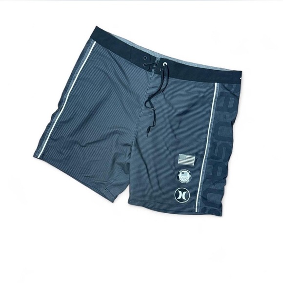 Hurley Men's USA Olympic Swim Board Shorts Size 36 - Picture 2 of 5